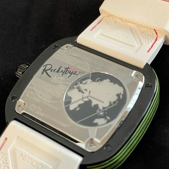 SEVENFRIDAY X ROCKETBYZ M3/03 Psycho watch limited edition 1 of 150 pieces. #006